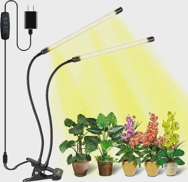Product photograph from the original 2023 article: bseah LED grow light
